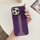 Coque Gadget Shield Mesh Gel Violet Pour Samsung Galaxy A55