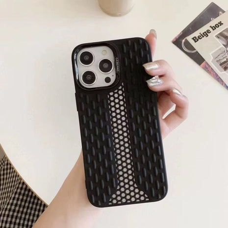 Coque Gadget Shield Mesh Gel Noir Pour Samsung Galaxy A35