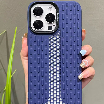 Coque Gadget Shield Mesh Gel Bleu Pour Samsung Galaxy A55