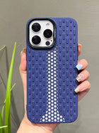 Coque Gadget Shield Mesh Gel Bleu Pour Samsung Galaxy A55