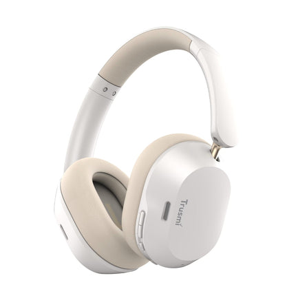 Casque Bluetooth Trusmi BH02-02 ANC (Réduction de Bruit) - Hi-Fi Blanc