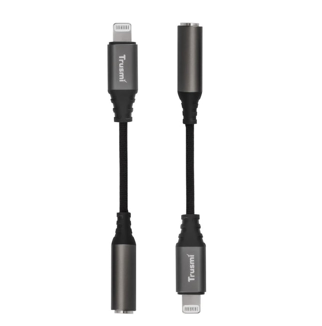 Câble Adaptateur Lightning vers jack 3,5 mm TRUSMI CA50‑02 – 10 cm