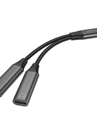 Adaptateur 2‑en‑1 TRUSMI CA51‑01 – Double USB‑C Femelle