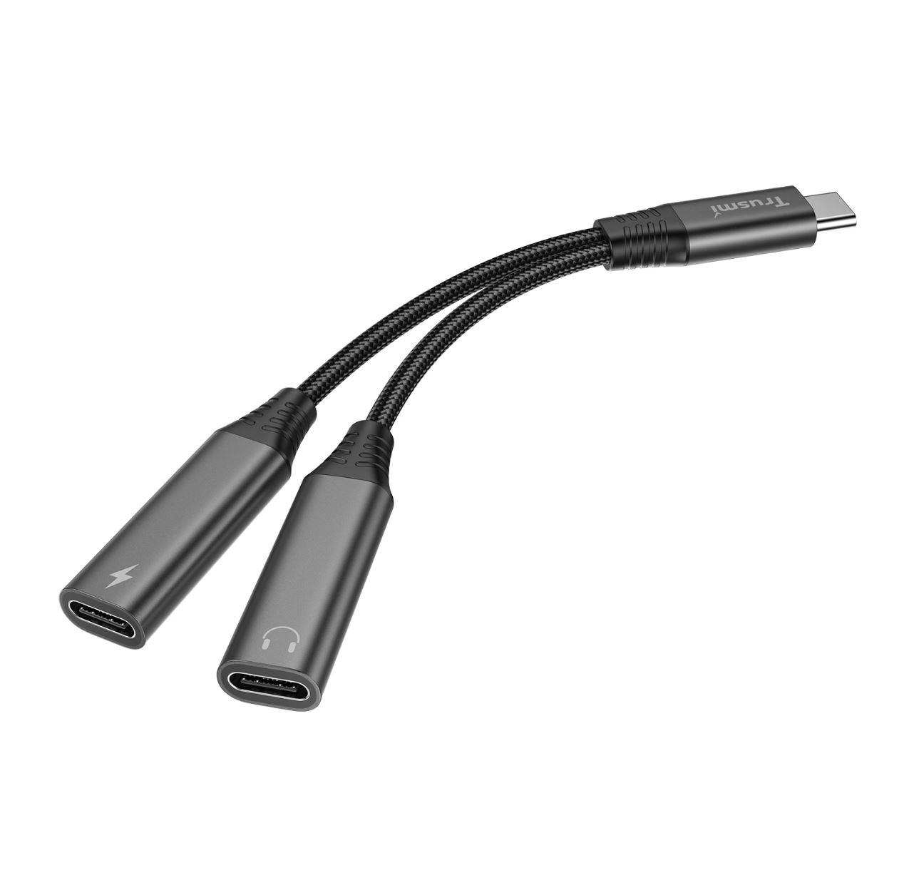 Adaptateur 2‑en‑1 TRUSMI CA51‑01 – Double USB‑C Femelle