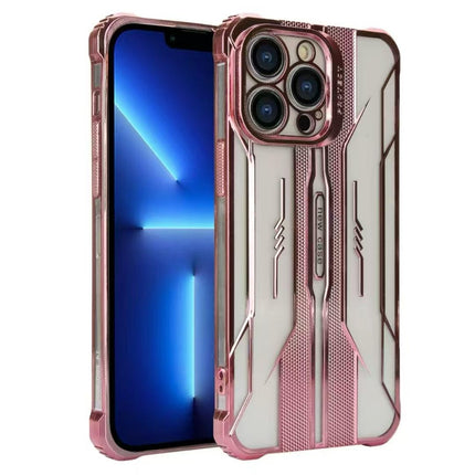 Coque Gadget Shield Élégant  et Robuste Pour Samsung Galaxy S25 Ultra De Couleur Rose