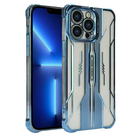 Coque Gadget Shield Élégant  et Robuste Pour Samsung Galaxy A26 De Couleur Bleu