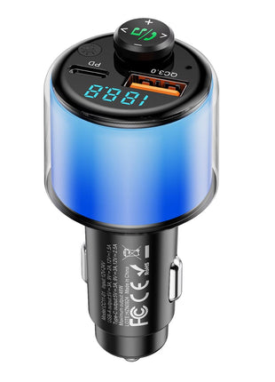 Chargeur De Voiture Rapide CC11-01 48W Transmetteur FM