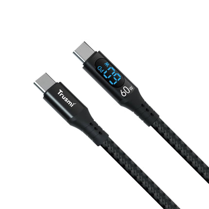 Trusmi Câble USB-C vers USB-C 60W - CA38-106