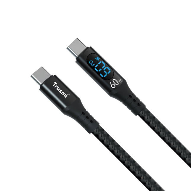 Trusmi Câble USB-C vers USB-C 60W - CA38-106