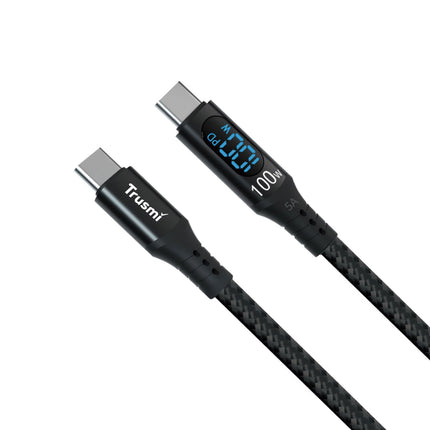 Trusmi Câble USB-C vers USB-C 100W - 1 mètre - CA38-107