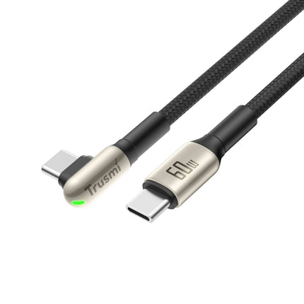 Trusmi Câble USB-C vers USB-C 60W - 1 mètre - CA49-11