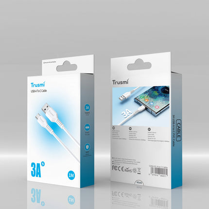 Trusmi Câble USB-A vers Lightning 3A - 1 mètre - CA54-01