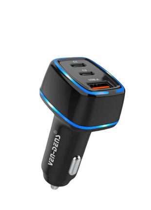 Chargeur Voiture 3 ports USB, 2 Ports USB C  et 1 Port USB A