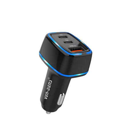 Chargeur Voiture 3 ports USB, 2 Ports USB C  et 1 Port USB A