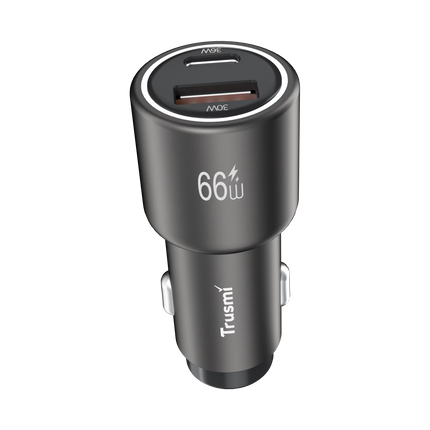 TRUSMI Chargeur Voiture PD66W AC Metal Rapide - CC09-01