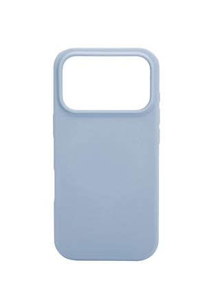 Coque De Charge Magnétique Sans Fil Magsafe En Silicone Souple Bleu Ciel Pour iPhone 16 Pro Max