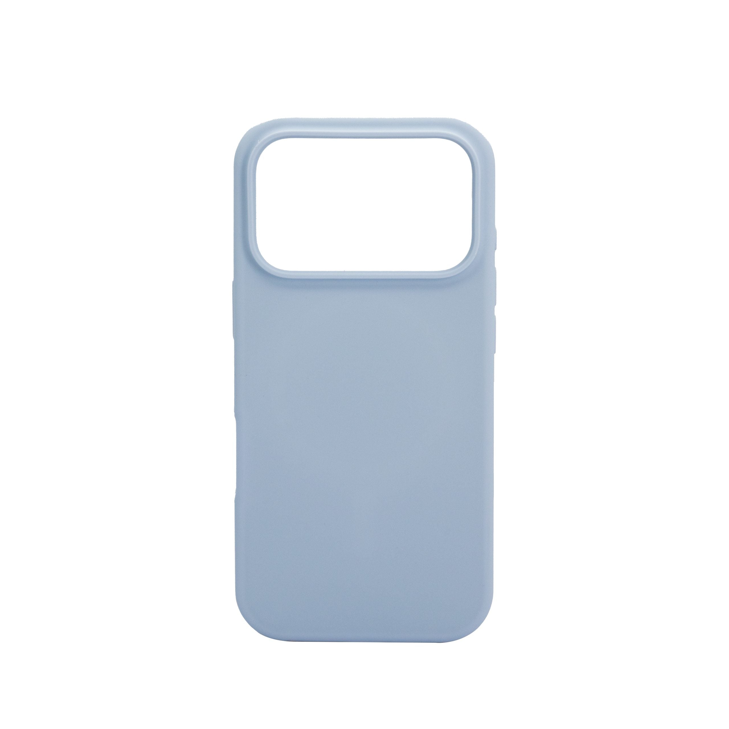 Coque De Charge Magnétique Sans Fil Magsafe En Silicone Souple Bleu Ciel Pour iPhone 16 Plus