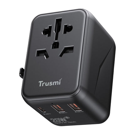 TRUSMI 20W 1C2A Universel  Adaptateur de Voyage Chargeur - CH18-01