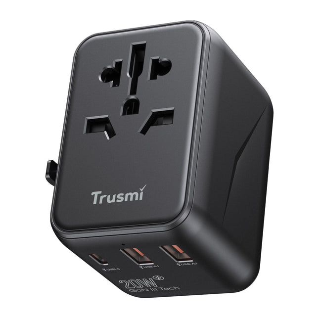 TRUSMI 20W 1C2A Universel  Adaptateur de Voyage Chargeur - CH18-01
