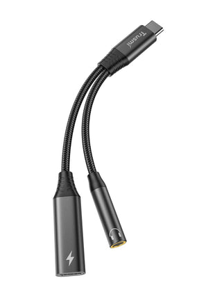 Adaptateur Audio 2‑en‑1 TRUSMI CA50‑01 – USB‑C + Jack 3,5 mm (4 pôles)