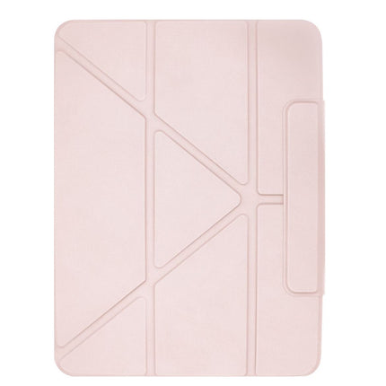 Etui De Protection Rose Multi Angle, Support Apple Pencil, Anti Tache Compatible Avec iPad 9.7" (2018/2017/2016/Air 2/ Air) Universal