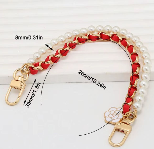 Sangle De Remplacement Décoratif Multifonctionnel 26 CM De Couleur Rouge