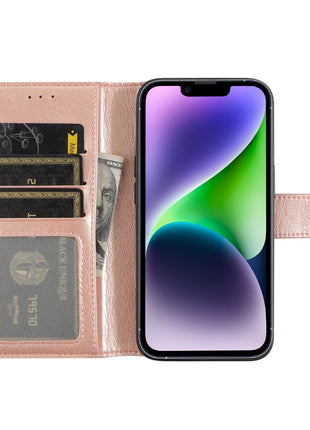 Pack de 10 Gadget Shield Classic Book For Apple iPhone 13 Pro  Rose Gold