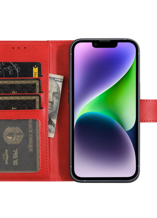 Pack de 10 Gadget Shield Classic Book For Apple iPhone 13 Pro Red