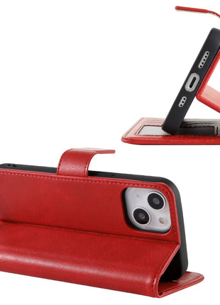 Pack de 10 Gadget Shield Classic Book For Apple iPhone 13 Pro Red