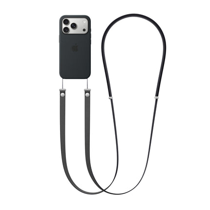 Cordon / Tour de cou Cross-body Strap  (longueur: 208 cm (81.9") Noir