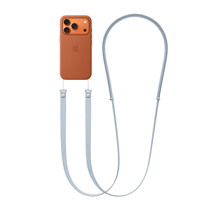 Cordon / Tour de cou Cross-body Strap  (longueur: 208 cm (81.9") Bleu Clair