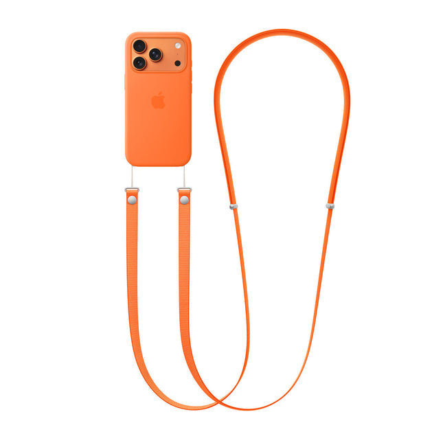 Cordon / Tour de cou Cross-body Strap  (longueur: 208 cm (81.9") Orange
