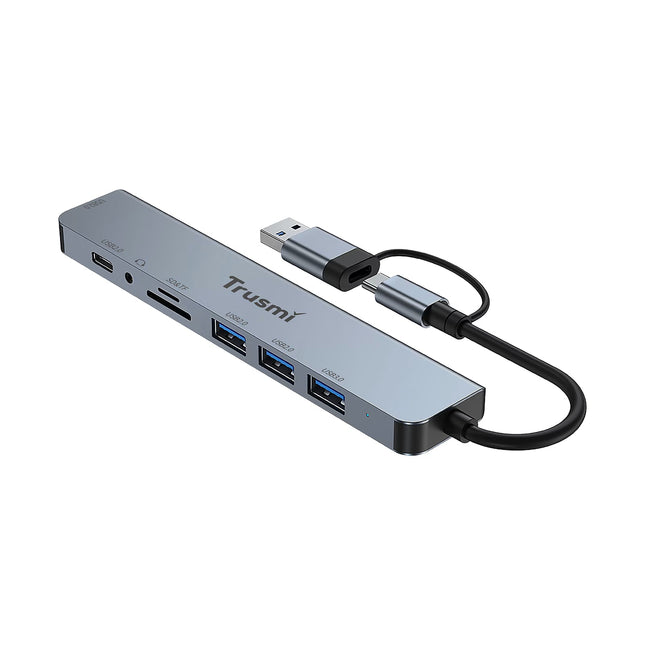 TRUSMI DS01-01 Type-C Multifunctional Docking Station 8 In 1