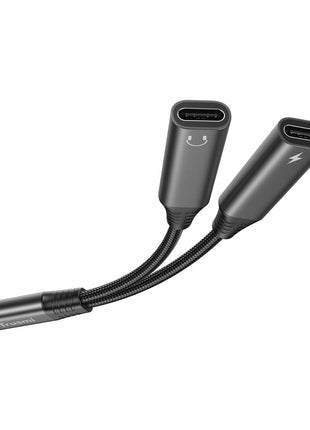 Adaptateur 2‑en‑1 TRUSMI CA51‑01 – Double USB‑C Femelle
