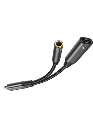 Adaptateur Audio 2‑en‑1 TRUSMI CA50‑01 – USB‑C + Jack 3,5 mm (4 pôles)