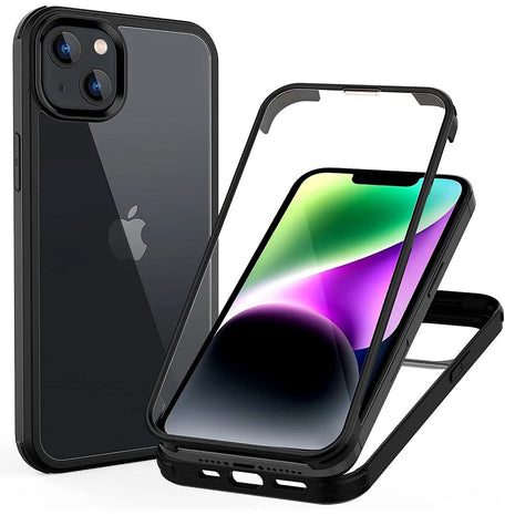 Coque En Gel 360 Magnetique Gorilla Tech Qualité Premium Noir Pour Apple iPhone 16 Pro Max