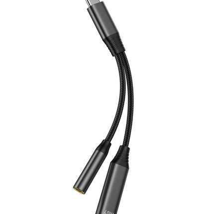 Adaptateur Audio 2‑en‑1 TRUSMI CA50‑01 – USB‑C + Jack 3,5 mm (4 pôles)