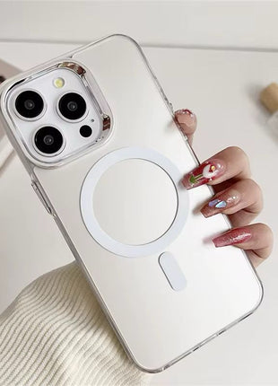 Coque Magnétique Gris Nouveau Design Pour Apple iPhone 16