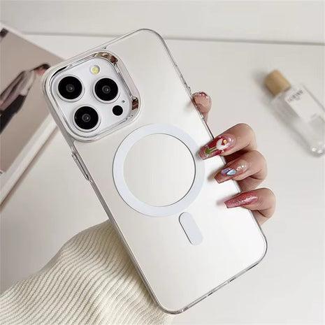 Coque Magnétique Gris Nouveau Design Pour Apple iPhone 16 Pro Max