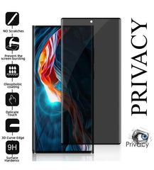 Privacy Full Glue Glass Film For Galaxy S24 Plus