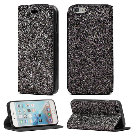 Etui Slim Glitter Gorilla Tech Noir Pour Samsung Galaxy A3 (2017)