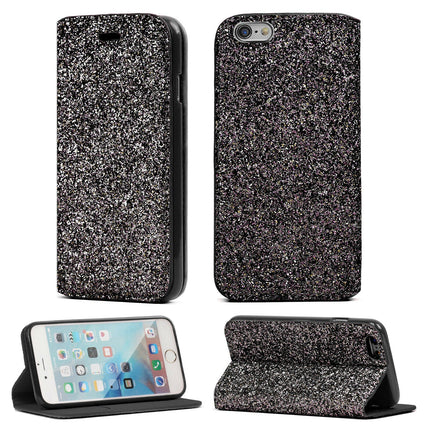 Etui Slim Glitter Gorilla Tech Noir Pour  Apple iPhone 6/6S
