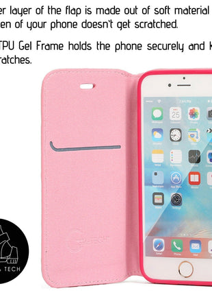 Etui Slim Glitter Gorilla Tech Rose Pour Samsung Galaxy A3 (2017)