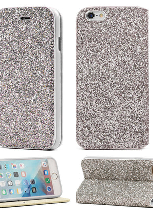 Etui Slim Glitter Gorilla Tech Argent  Pour Apple iPhone XS Max