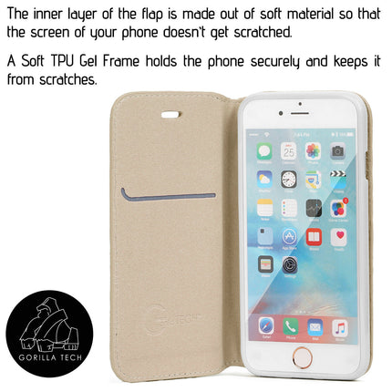 Etui Slim Glitter Gorilla Tech Argent  Pour Apple iPhone XS Max