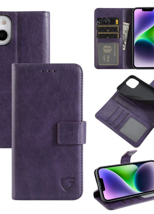 Pack de 10 Gadget Shield Classic Book For Apple iPhone 13 Pro Drak Purple