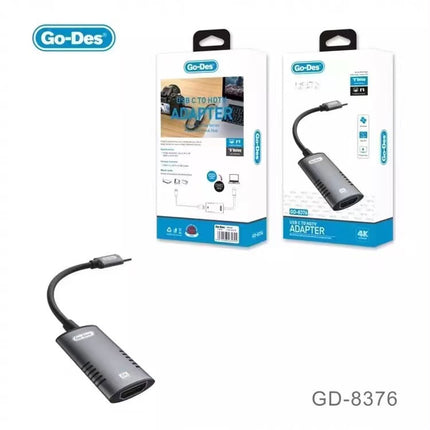 Adaptateur USB-C vers HDTV 4K Ultra HD Go-Des GD-8376