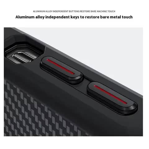 Coque En Gel Gorilla Tech Carbon Magnétique a Anneau Noir Pour iPhone 15 Pro Max