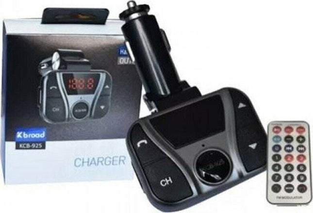 Wireless Car FM Transmitter KCB-925 MP3 Player TF USB