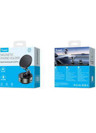 Support Magnétique à Ventouse Pour Voiture (électrique) Noir TRUSMI LP19-02